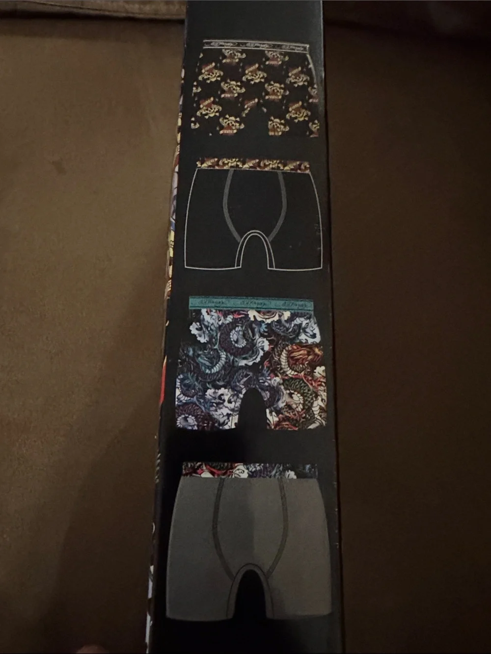 Ed Hardy Boxer Briefs Mens Small 4 Pack